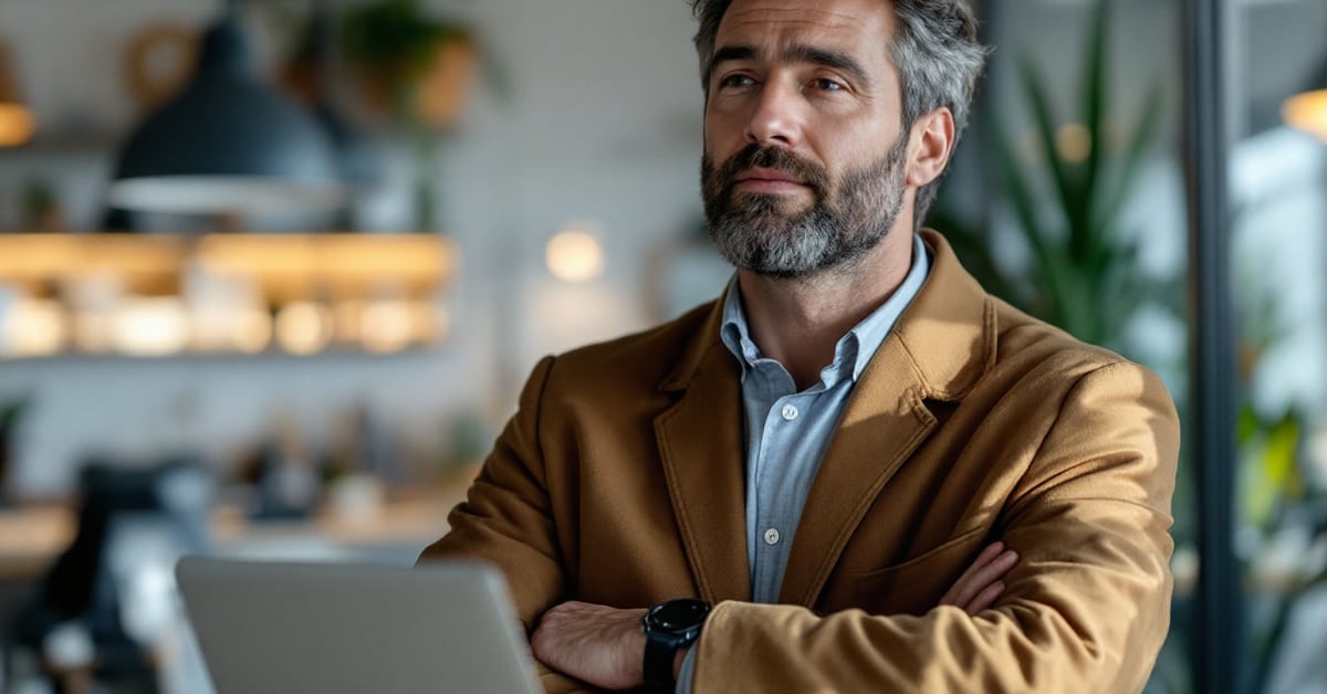 Conseiller Bouygues service client au téléphone dans un centre d'appel moderne