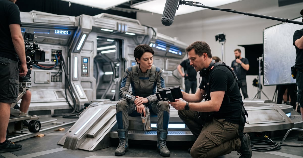 Scène du film Life 2017, créature extraterrestre dans l'espace, science-fiction angoissante